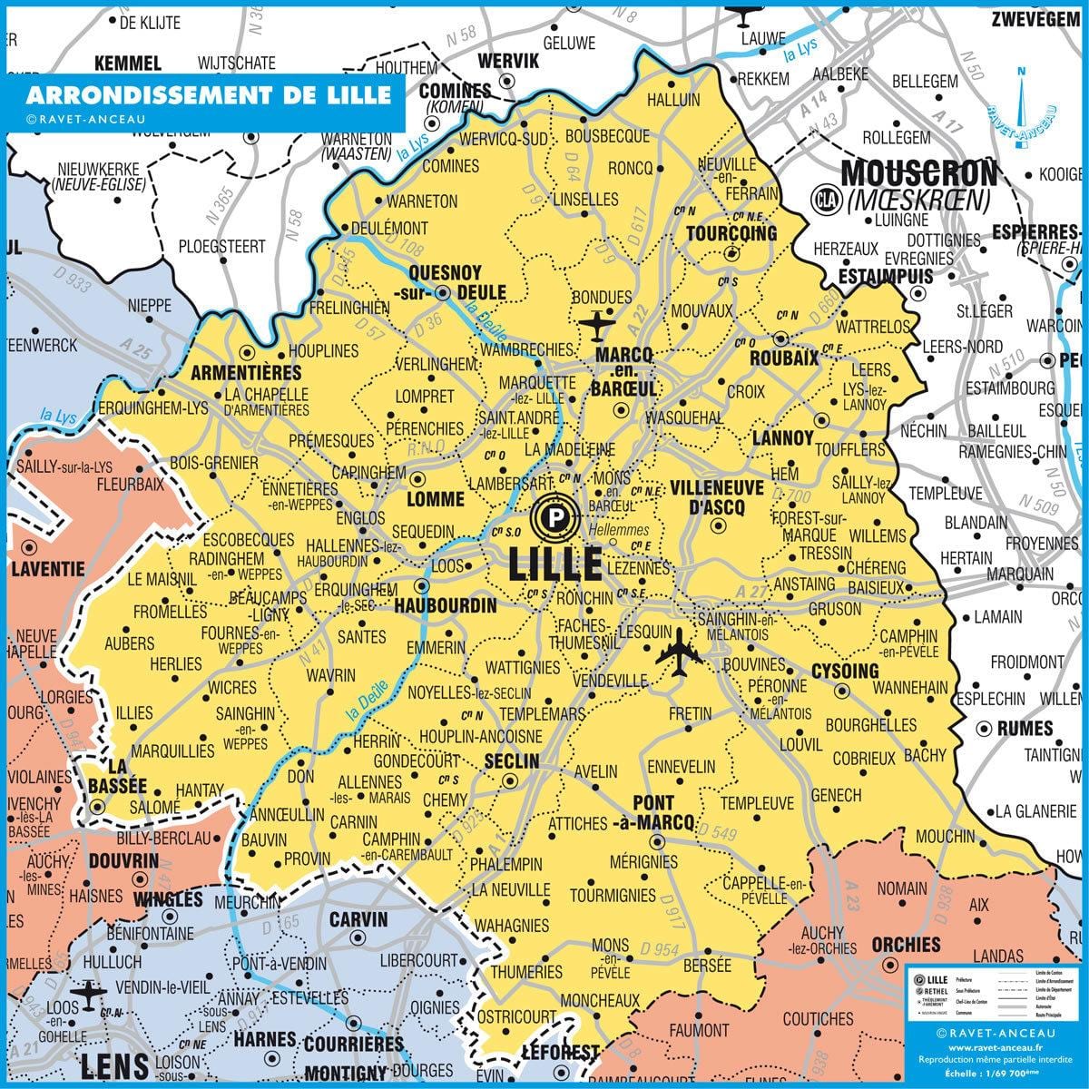 mapu Lille štátu